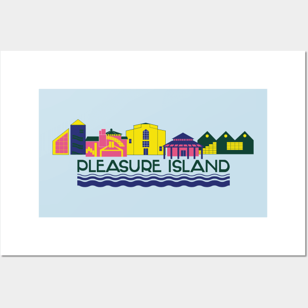 Pleasure Islands Wall Art by Lunamis